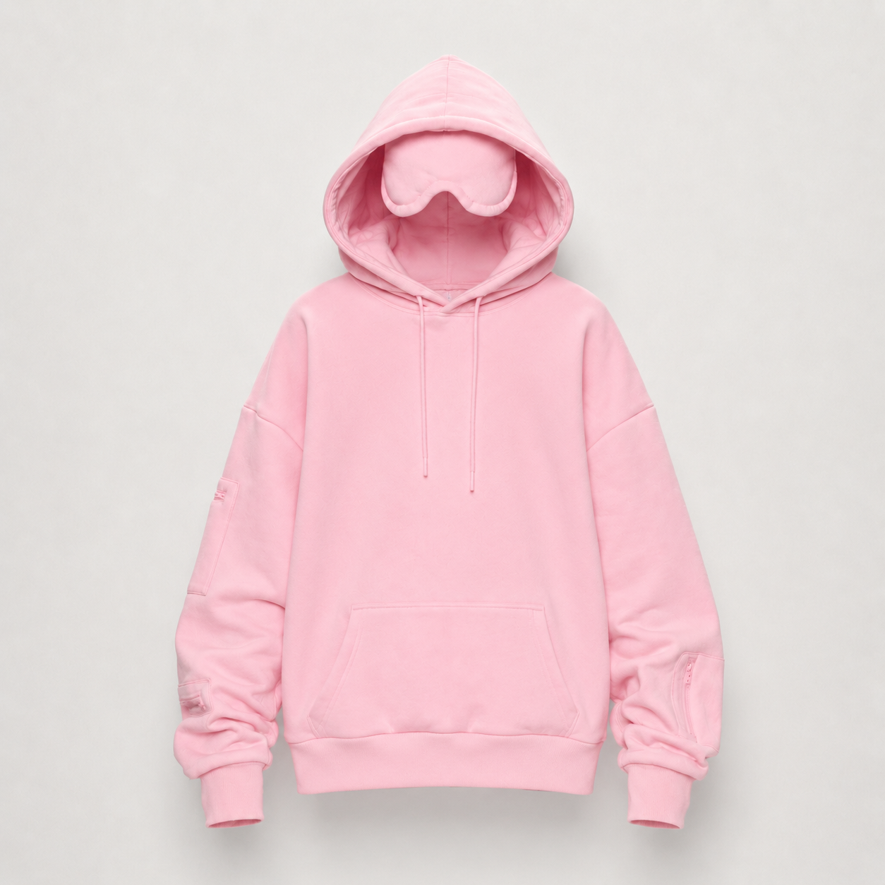 Le Hoodie Voyage : Sweat confort avec masque de sommeil intégré