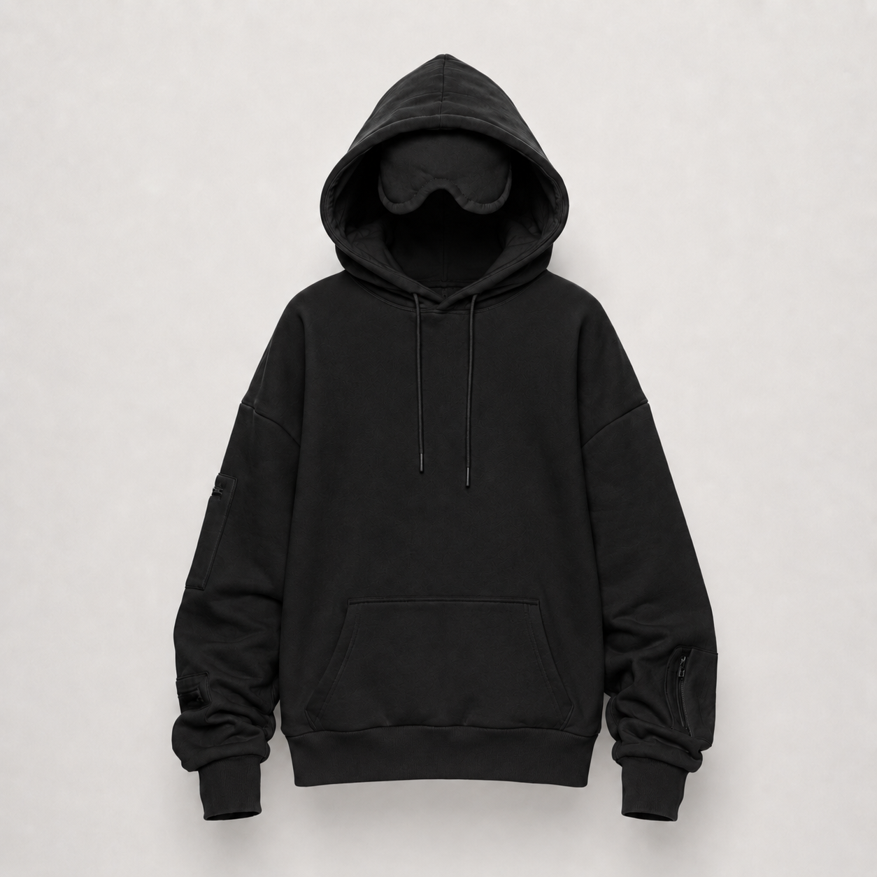Le Hoodie Voyage : Sweat confort avec masque de sommeil intégré